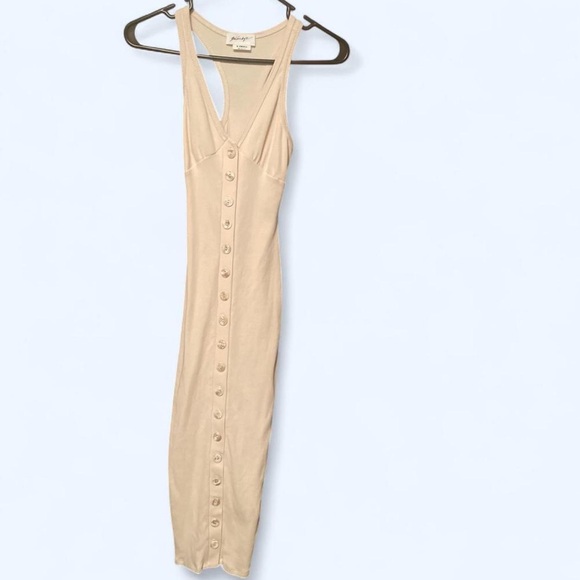 The Line by K Cream Button-Down Dress - Picture 2 of 6